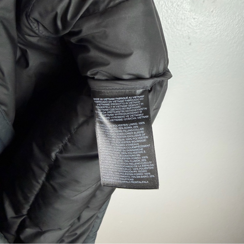 The North Face Men's Small Black Aconcagua 2 Jacket 550 Down Puffer Winter Coat - Picture 6 of 9